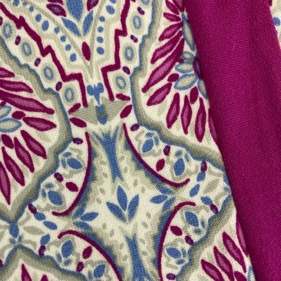 MUK LUKS NWT softest and coziest PJ Bottoms w/ pretty pattern, stripe down sides - Picture 5 of 11